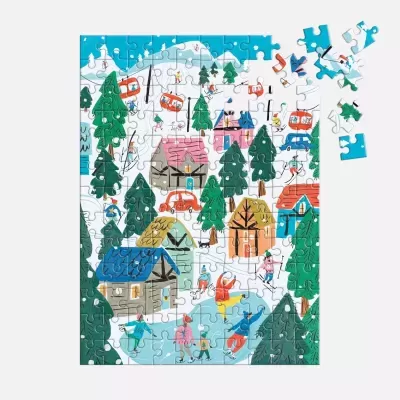 Alpine Cottage | Ornamento Puzzle 130 Peças