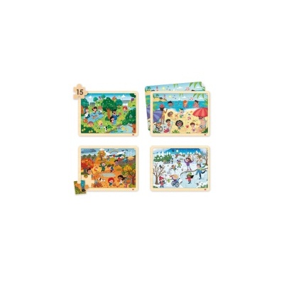 Puzzles As Quatro Estações e o Mundo Sustentável | Akros