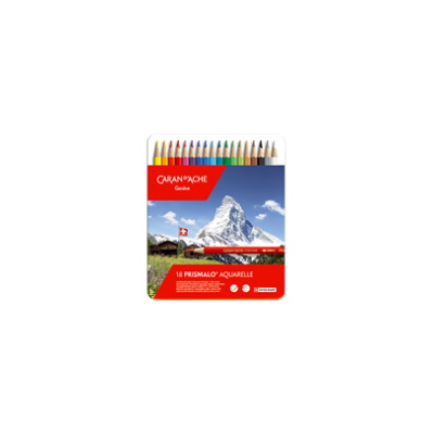 18 Lápis Aquareláveis PRISMALO | Caran D'Ache