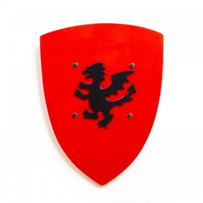 Escudo Vermelho de Cavaleiro/a