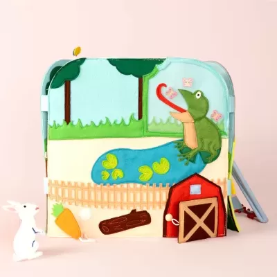 Ao Ar Livre Livro Sensorial | Quiet Book