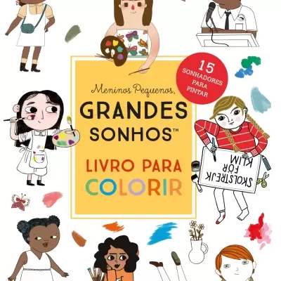 Livro para colorir | Meninas Pequenas | Meninos Pequenos, Grandes Sonhos