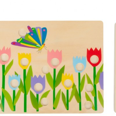 Jogo de Cores e Contagem A Lagartinha Comilona