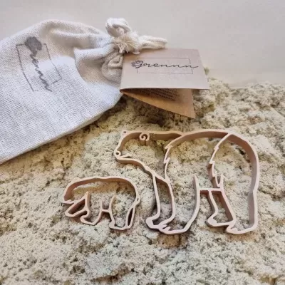 Urso Polar Molde | Grennn