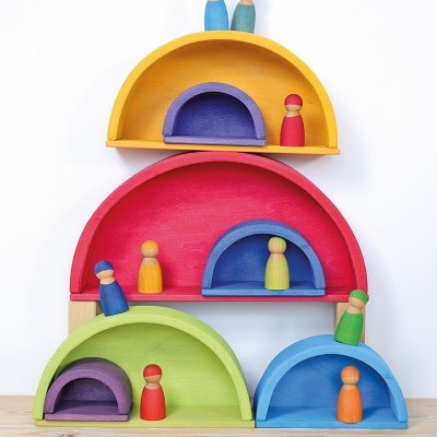 Placas de Construção Arco-Íris | Grimm's