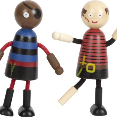 Bonecos Pirata | Maleáveis