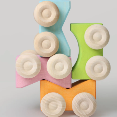 Carro empilhável laranja| Grimm's