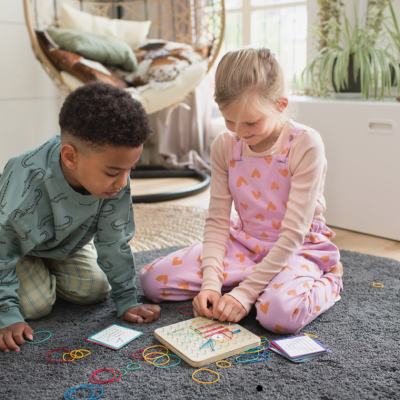 Jogo de Elásticos de Madeira | BS Toys