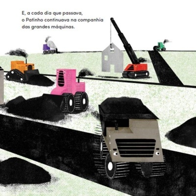 A Escavadora e o Patinho