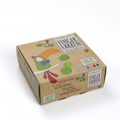 "Aki" Tucano Tinta de Dedo Natural e Vegan | Neogrun