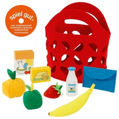 Cesto de Compras | Conjunto de Alimentos