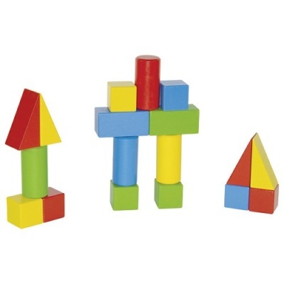 Blocos com carrinho de Puxar 2 em 1 | Goki