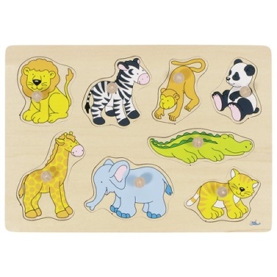 Puzzle de Pegas Animais Selvagens II | Goki