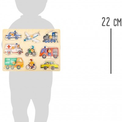 Veículos Puzzle de Pegas