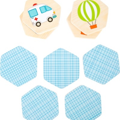 Jogo de Memória Os Veículos | Small Foot