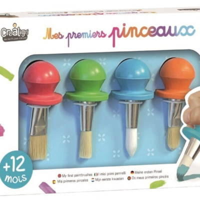 Meu primeiro set de pinceis | Créa Lign
