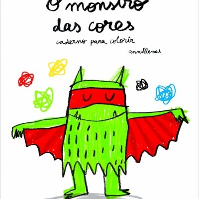 O Monstro das Cores | Caderno para Colorir