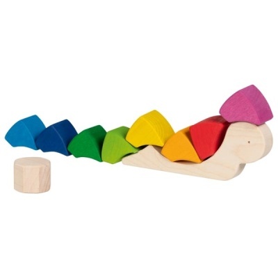 Caracol de Construção para Empilhar e Encaixar | Goki