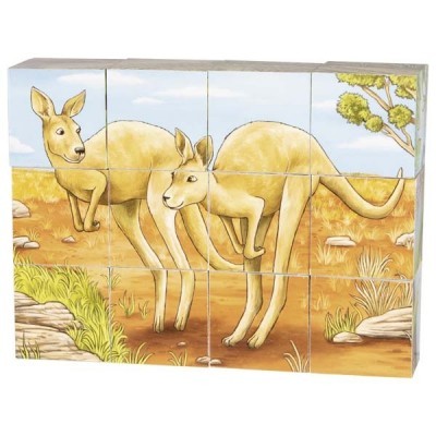 Animais Australianos | Puzzle de Cubos