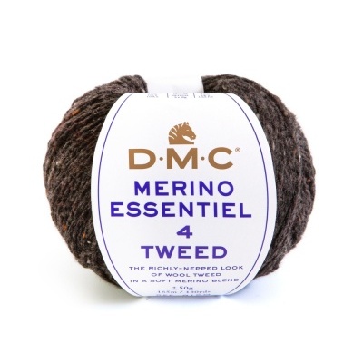 Novelo de lã DMC Merino Essentiel 4 Tweed cor 901