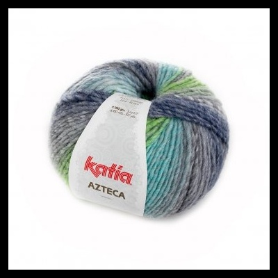 Novelo de lã Katia Azteca com diversas cores