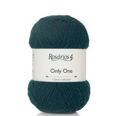 Novelo de lã verde escura Rosários 4 Only One