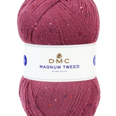 Novelo de lã DMC Magnum Tweed cor 57 em fundo branco