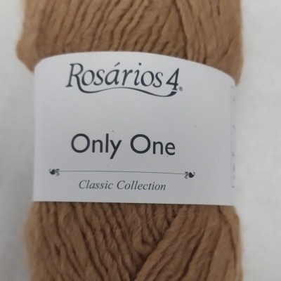 Novelo de lã castanha Rosários 4 Only One Classic Collection Cor 5