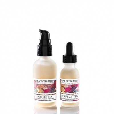 Frascos de sérum Facial Leaf Seed Berry Perfect Ten