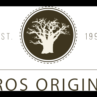 Logótipo da marca Kairos Originals com árvore e texto