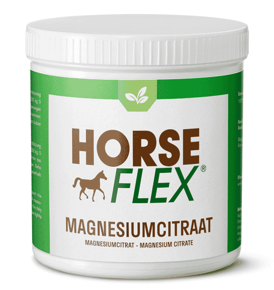 Suplemento HORSEFLEX "Magnesium Citrate" Frasco de suplemento Horse Flex Magnésio Citratado