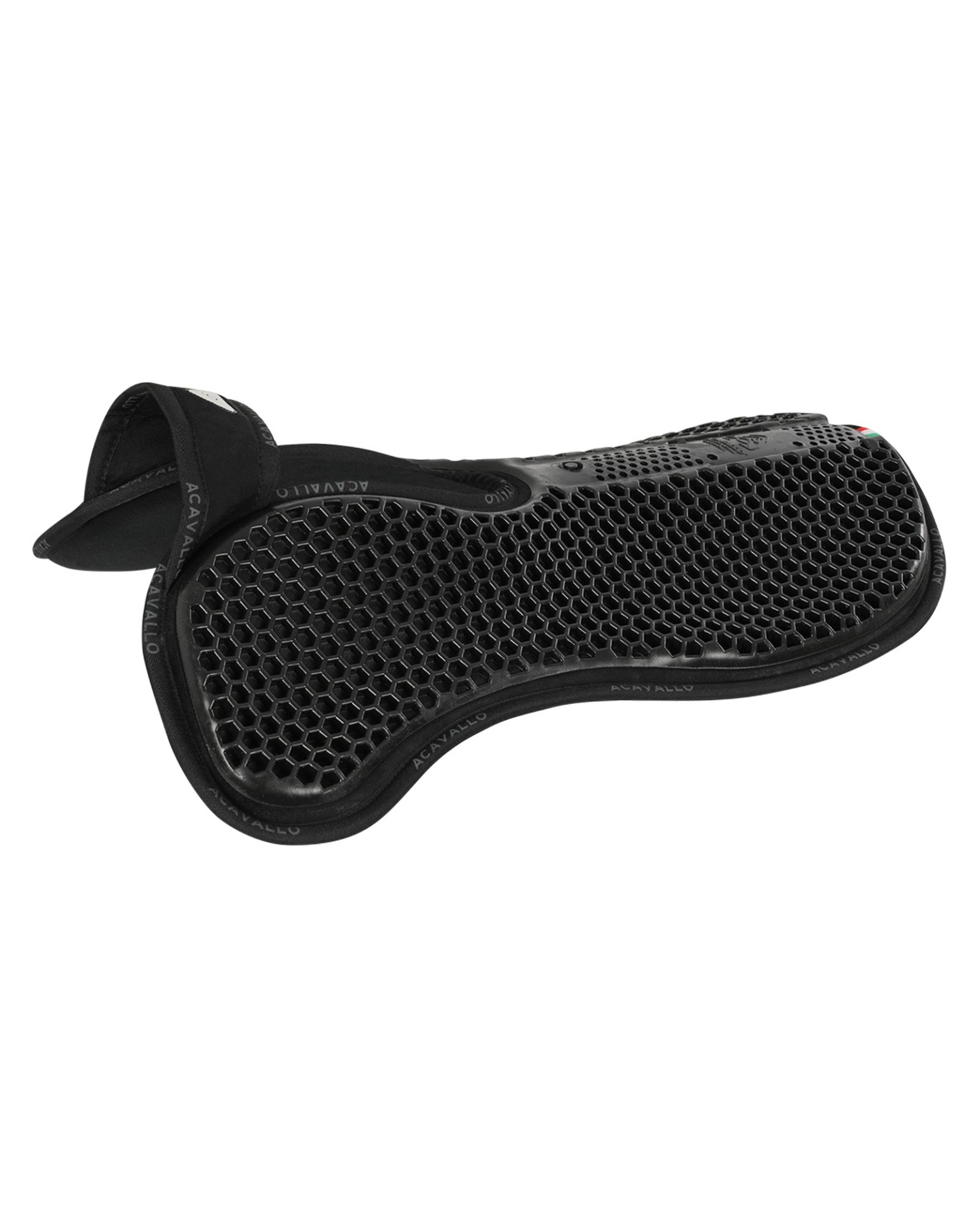 Protector Dorso Gel & Memory Foam - Withers Free ACAVALLO Tapete antiderrapante preto com padrão em favo de mel