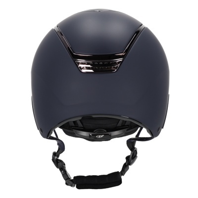 Capacete azul escuro com fivela preta ajustável QHP