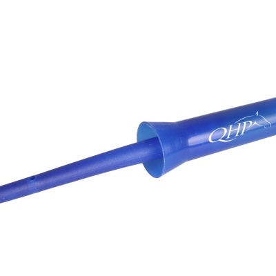 Ferramenta plástica azul com texto QHPA