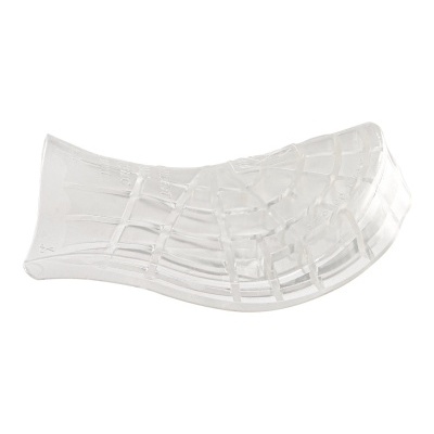 Separador de salto em gel transparente com textura de grade