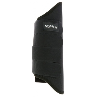 Protector preto para cavalos com tiras de velcro da marca NORTON