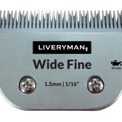 Lâmina metálica para máquina de tosquia LIVERYMAN Wide Fine 1.5mm