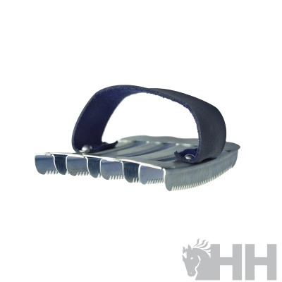 abraçadeira para vegetais aço inoxidável e pega azul escuro