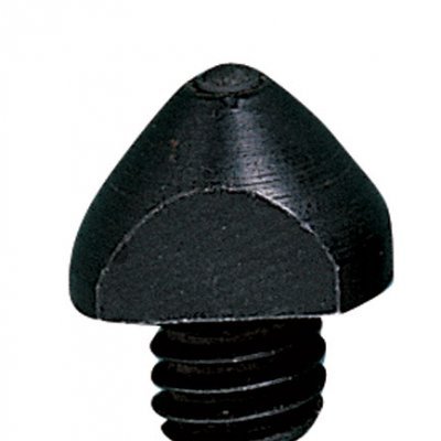 Parafuso preto de cabeça cónica e roscado