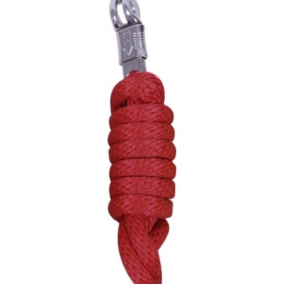 Corda vermelha com mosquetão metálico