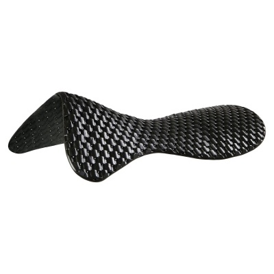 Palminha ortopédica preta texturizada com relevo