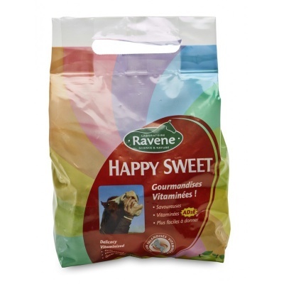 Saco colorido de guloseimas para cães Ravene Happy Sweet com imagem de Bulldog Inglês