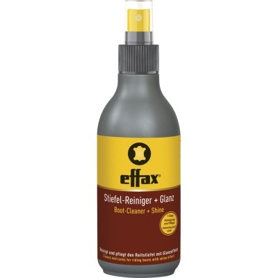 Frasco de spray effax para limpeza e brilho de botas