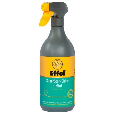 Frasco spray Effol SuperStar-Shine + Mint amarelo e verde