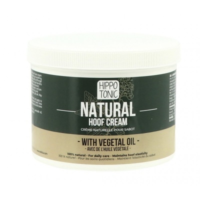 Creme para cascos Hippo Tonic Natural Hoof Cream em embalagem branca