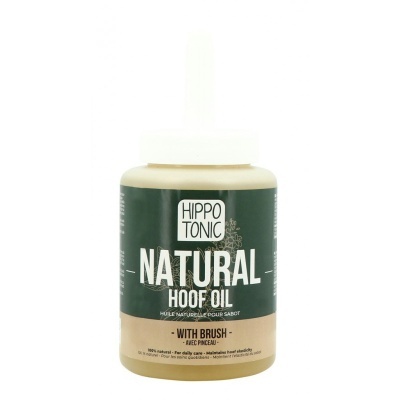 Frasco de óleo natural para cascos Hippo Tonic com pincel