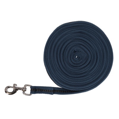 Trela para cão azul escuro com fecho metálico