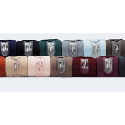 Conjunto de 14 velas em copos de vidro colorido com etiquetas Maison Berger Paris