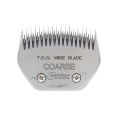 Lâmina metálica larga para máquina de cortar cabelo com texto gravado