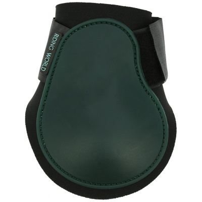 Protector para equitação verde-escuro com fecho de velcro